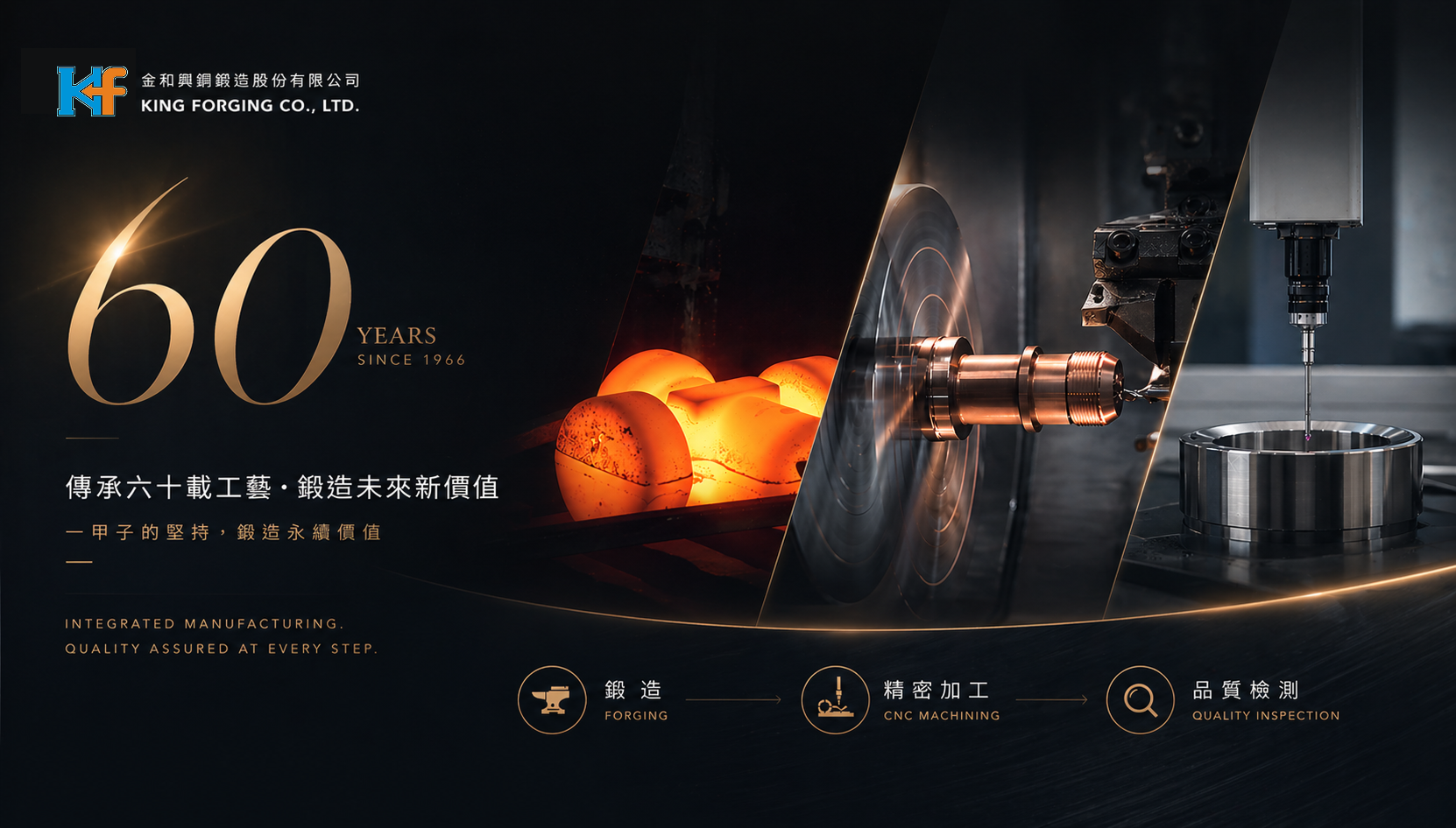 金和興精密鍛造產線